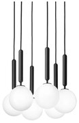 Nuura - Miira 6 Lampadario Rock Grey/Bianco Opale Nuura