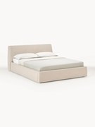 Letto imbottito con contenitore Cloud