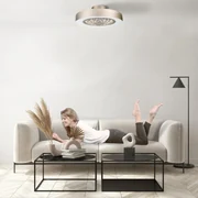 Ventilatore da soffitto Langur trasparente, D. 48 cm SULION