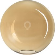 Mapa single solo vetro sfera d.50cm ambra