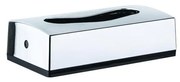 Dispenser per fazzoletti 26,7x7,2 cm argento
