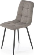Sedia K560 tessuto grigio H88 cm