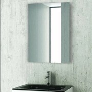 Kamalu - specchio bagno 90x60 semplice rettangolare reversibile | kam-s90