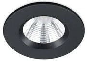 Faretto zenia faretto ip65 d.8,5cm nero 680710132