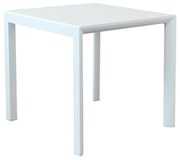 ALBEN - tavolo con struttura in alluminio 80 x 80