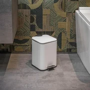 Set Pattumiera A Pedale E Scopino Da 5 Litri AKIRA Grigio Opaco Spirella 89186622 - Foto 12