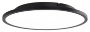 Plafoniera LED 36W Ø400mm con driver Philips Nera 4.680lm CCT Colore Bianco Variabile CCT