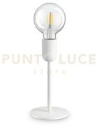 Lampada da tavolo 1 luce microphone tl1 bianco