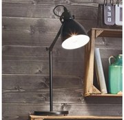 Eglo 49469 - Lampada da tavolo PRIDDY 1xE27/40W/230V