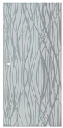 Anta per porta scorrevole Liane in vetro grigio L 76 x H 215 cm sinistra