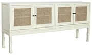 Credenza Home ESPRIT Bianco Naturale 180 x 40 x 85 cm