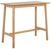 ZARION Rovere Naturale – TAVOLO BAR/DA CUCINA ALTO IN LEGNO IMPIALLICCIATO