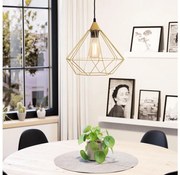 Eglo 43679 - Lampadario su corda TARBES 1xE27/60W/230V d. 32,5 cm