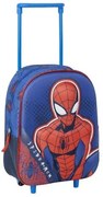 Trolley per la Scuola Spider-Man Azzurro 25 x 31 x 10 cm