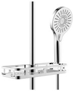 WENKO 25490100 - Mensola LIBERTÀ 28,5x11,5 cm, cromo lucido