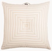 Cuscino da pavimento da esterno con strisce Cozy