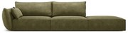 Divano angolare verde Vanda - Mazzini Sofas