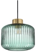 Ideal Lux - Lampadario a sospensione con filo MINT 1xE27/60W/230V diametro 24 cm verde