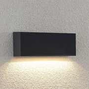 Applique da esterni a LED Jarte Lindby, Nero, Plastica, Moderno, Applique LED da esterni