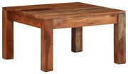 Tavolino Da Caffè 60x60x35 Cm İn Legno Massello Di Acacia /