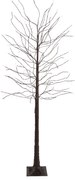 Lampada da terra natalizia albero marrone 180 cm con LED e timer IP44 - Ki