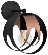 Applique MOONLIGHT 1xE27/15W/230V nero/rame