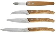 Set di Coltelli Amefa Forest Wood 4 Pezzi