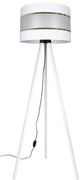 Lampada da terra CORAL 1xE27/60W/230V bianco/oro