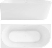 Vasca bagno SYDNEY BELLANTO SINISTRA 160cm