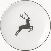 Piatto da dessert fatto a mano Cup Grauer Hirsch