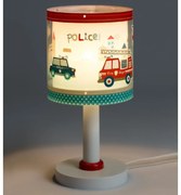Dalber 60611N - Lampada da comodino LED per bambini POLICE 1xG4/4W/230V multicolore