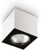 Lampada da soffitto mood pl1 d15 square bianco