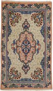 Mashad Tappeto persiano 140 x 100 Beige (Iran) Annodato A Mano