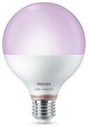 Lampadina LED Philips Wiz G95 Smart Full Colors F 11 W E27 1055 lm (2200K) (6500 K)