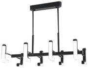 Lampadario Led da soffitto Claws Nero 36W Dimmerabile con temperatura colore regolabile con telecomando M LEDME