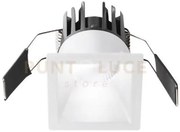 Gfa951c- faretto da incasso quadrato 5,6x5,6 cm led 3000k 600lm 8w ...