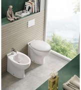 Bidet filomuro Day L 36 x H 40.5 x P 54.3 cm Bianco