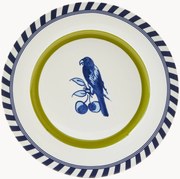 Set di 2 piatti piani Bird Patterned