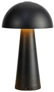 Markslöjd 108655 - Lampada LED dimmerabile ricaricabile FUNGI LED/1,5W/5V IP44 nero