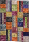 Patchwork Tappeto 240 x 170 (Pakistan) Annodato A Mano