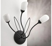 Jupiter 2059 - Lampada da parete GLORIOSA 3xG9/14W/230V nera