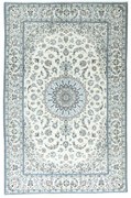 Nain Tappeto persiano 310x200 Beige (Iran) Annodato A Mano