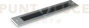 Thor segnapasso ad incassi led 3000k 10w 850 lm ip67 31cm acciaio