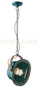 Sospensione industrial verde c1657(viv)