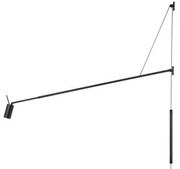 Nemo Lighting - Swan Adjustable Applique da Parete Matt Black Nemo Lighting