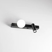 Ideal Lux - Applique LED BINOMIO 2xLED/3W/230V CRI 90 nera