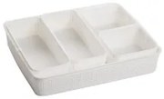 Set di Cestini Dem Plastica 5 Pezzi (34 x 28 x 6 cm)