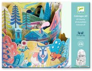 Disegni da colorare - In cima al mondo