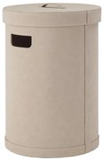 Cesta per il bucato beige in finta pelle 67,5 l Sahla M – Blomus