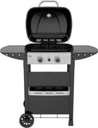 Barbecue A Gas 2 Fuochi Con Ruote Simply Hot C-Line
